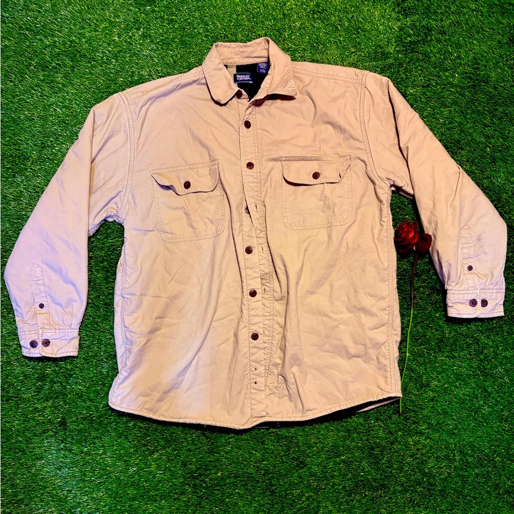 Fleece soft Lined Berkley & Jensen button-up jacket